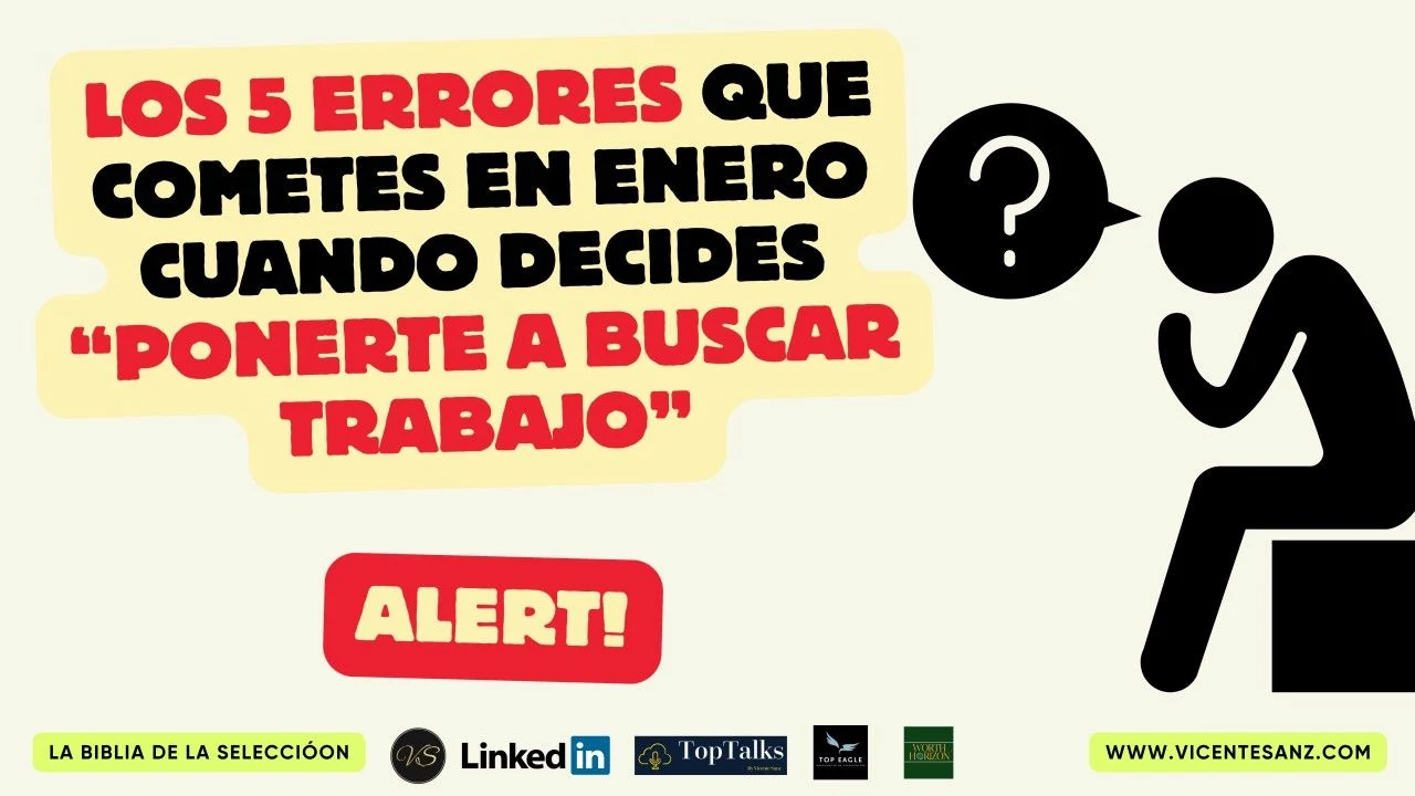Portada del artículo «Los 5 errores que cometes en enero cuando decides “ponerte a buscar trabajo”»