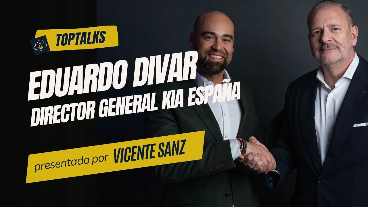 Portada de TOPTALKS - T1 - EP07 - EDUARDO DIVAR - DIRECTOR GENERAL KIA ESPAÑA
