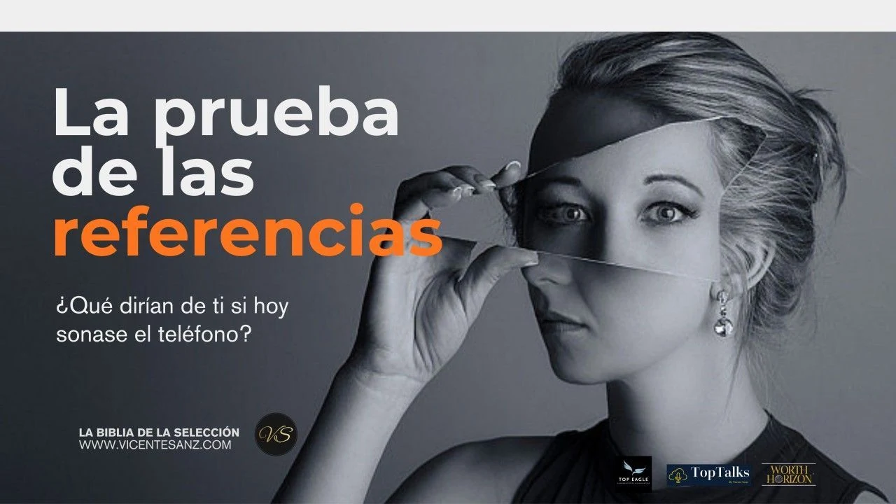 Portada del artículo «El talón de Aquiles de los candidatos: la prueba de referencias»
