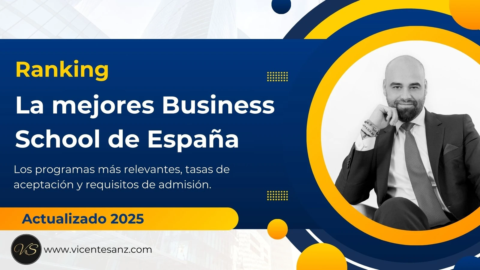 Portada del artículo «Ranking de las mejores Business School de España»